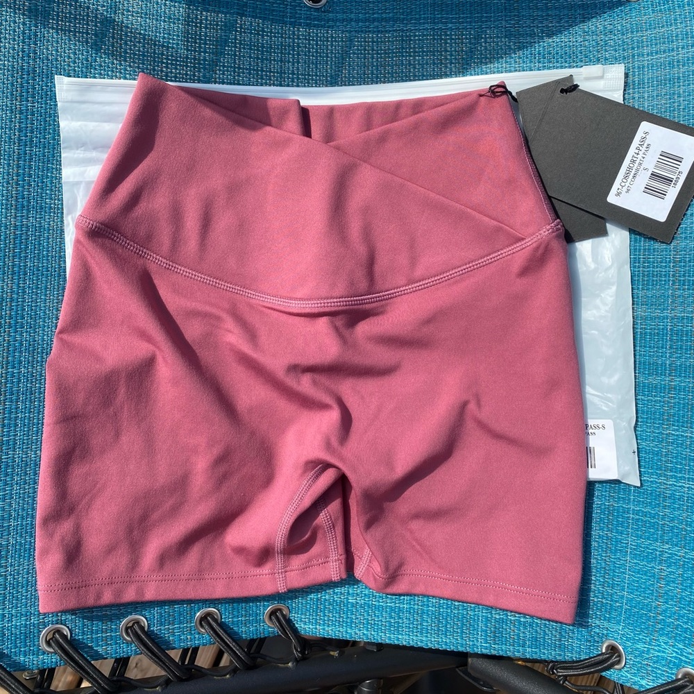 Serenity Scrunch Crossover Shorts